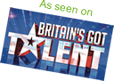 As seen on Britain's Got Talent